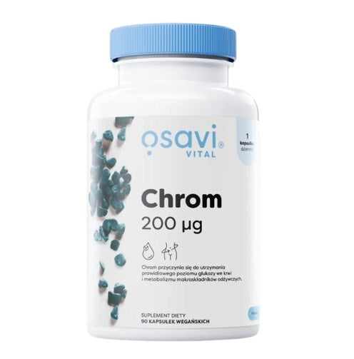 Osavi chromas 200 mcg 90 kapsulių