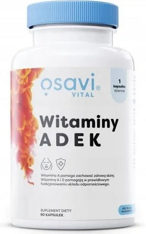 Osavi Vitaminai ADEK 90 kapsulių
