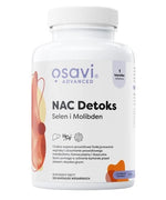 Osavi NAC Detox, selenas ir molibdenas 120 kapsulių