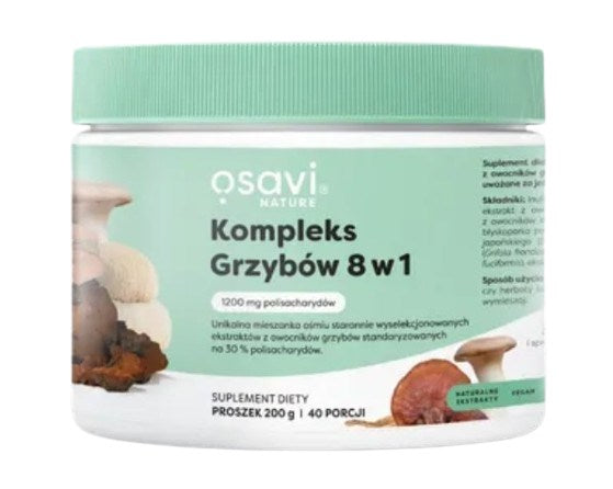 Osavi grybų kompleksas 8 viename 200 g