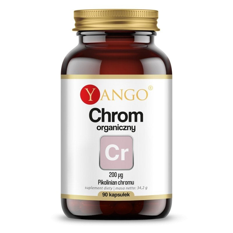 Yango Organinis chromas 90 kapsulių