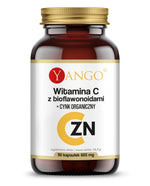 Yango vitaminas C su bioflavonoidais + organiniu cinku 90 kapsulių