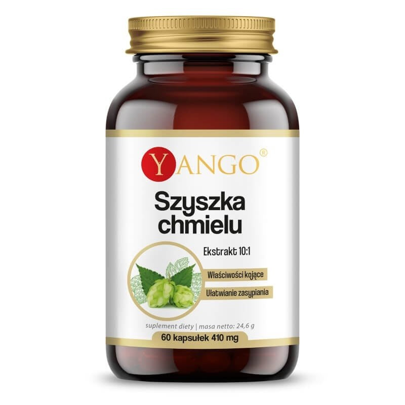 Yango apynių spurgų ekstraktas 60 kapsulių