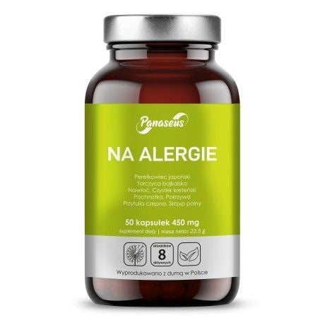 PANASEUS nuo alergijos 50 kapsulių