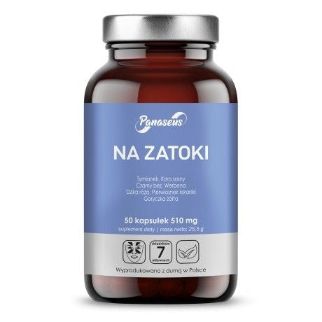 PANASEUS nuo sinusų 50 kapsulių