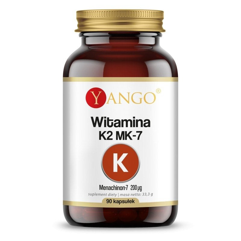 Yango Vitaminas K2 MK-7 90 kapsulių