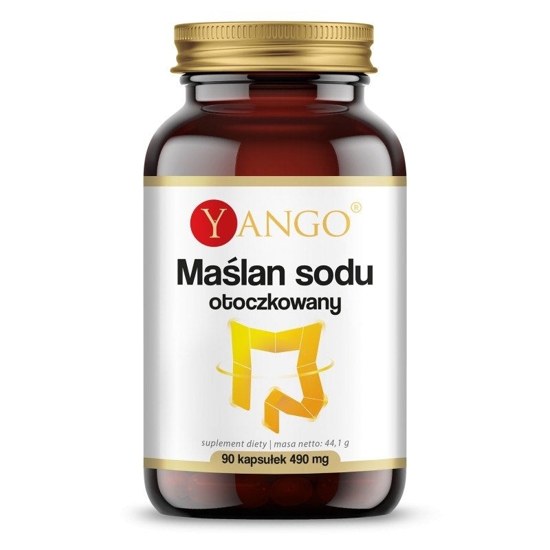 Yango natrio butiratas 360 mg 90 kapsulių