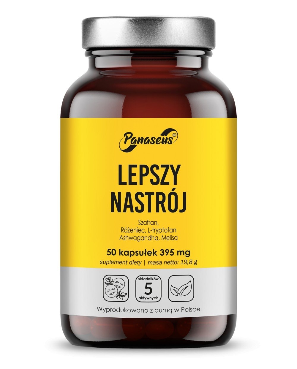 PANASEUS Geresnė nuotaika 50 kaps.