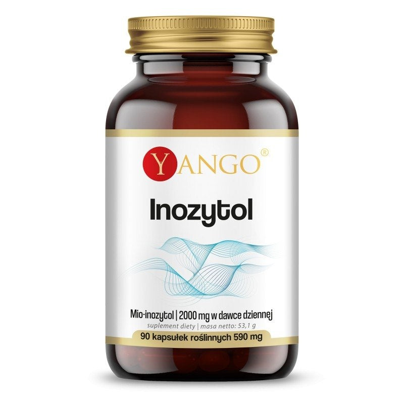 Yango Inozitolis 500 mg 90 kapsulių
