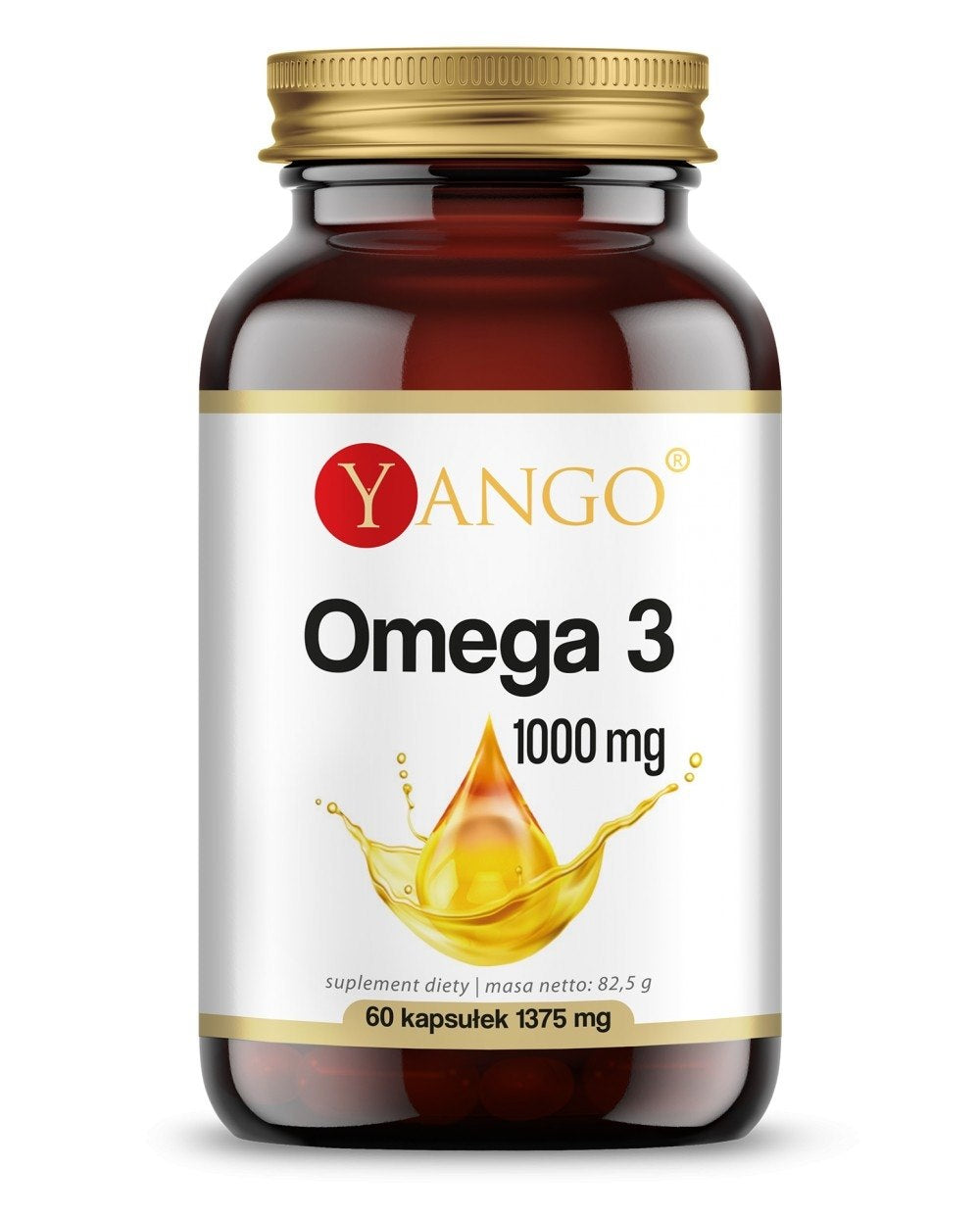 Yango Omega 3 1000 mg 60 kapsulių