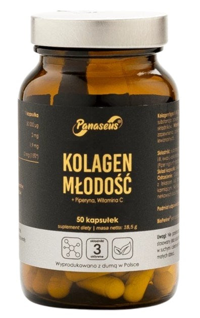 PANASEUS kolageno jaunystė 50 kapsulių