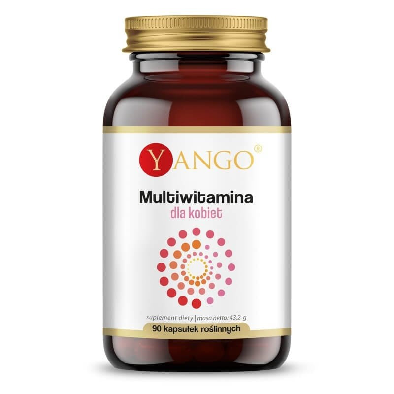 Yango multivitaminai moterims 90 kapsulių