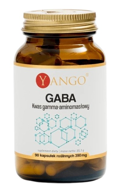 Yango GABA - gama-aminosviesto rūgštis 90 kapsulių