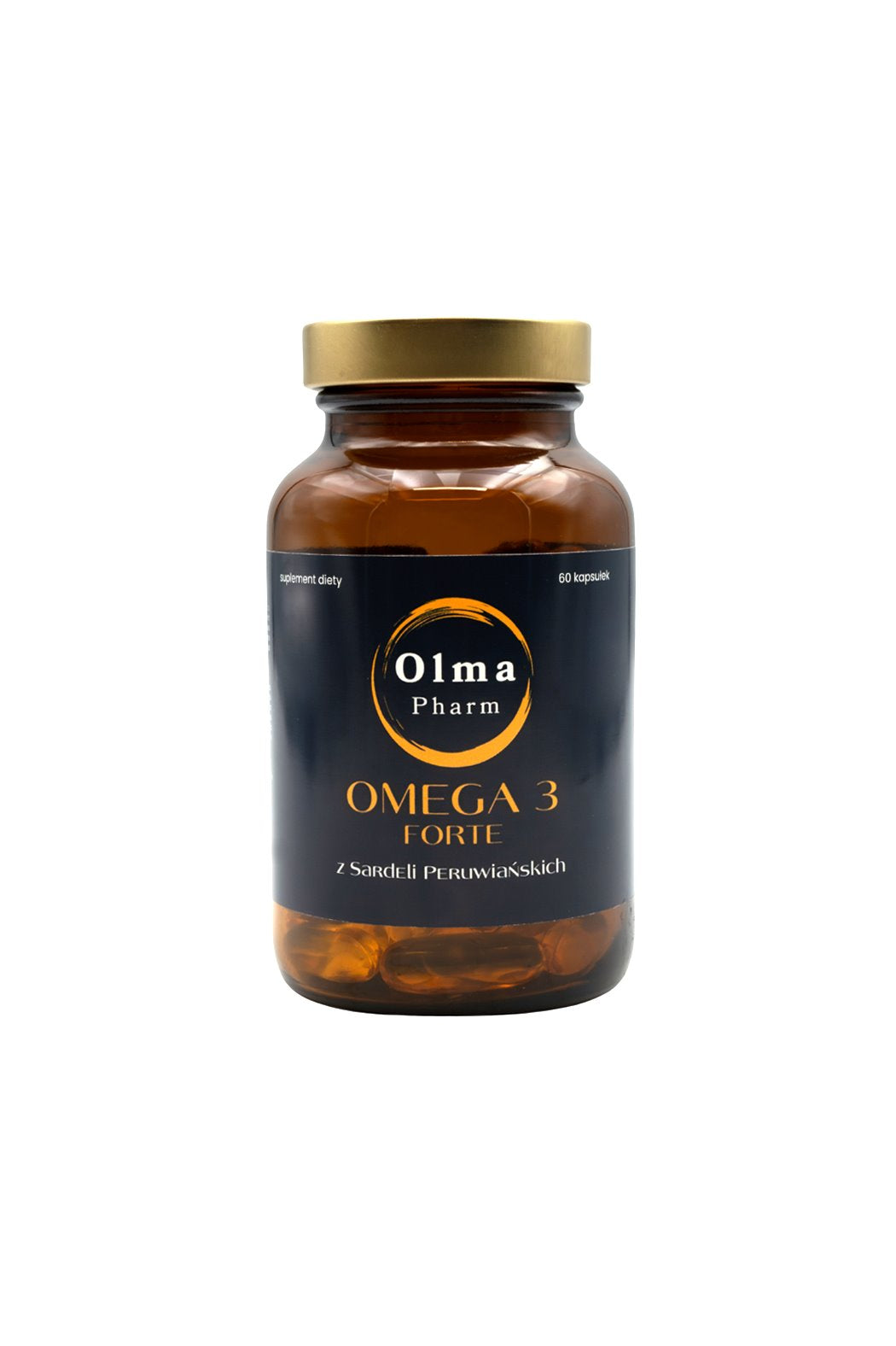 OLMA PHARM Omega 3 Forte iš Peru ančiuvių 60 kapsulių