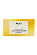 OLMA COSMETICS Tikro pilko alyvuogių aliejaus muilas su auksu 100 g