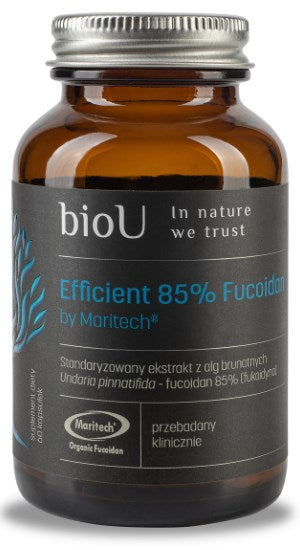 BIOU Efektyvus 85 % fukoidanas iš Maritech 60 kapsulių