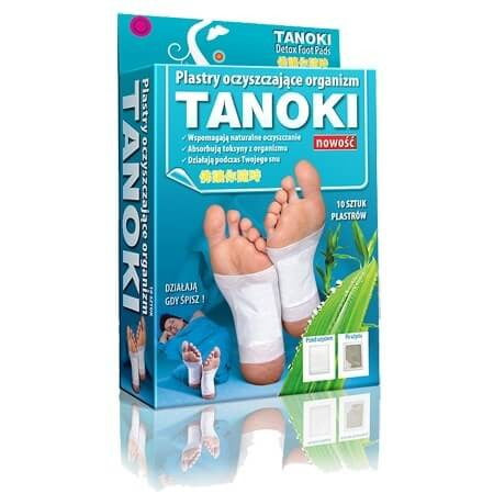 AURA HERBALS TANOKI valomieji pleistrai 10 vnt.