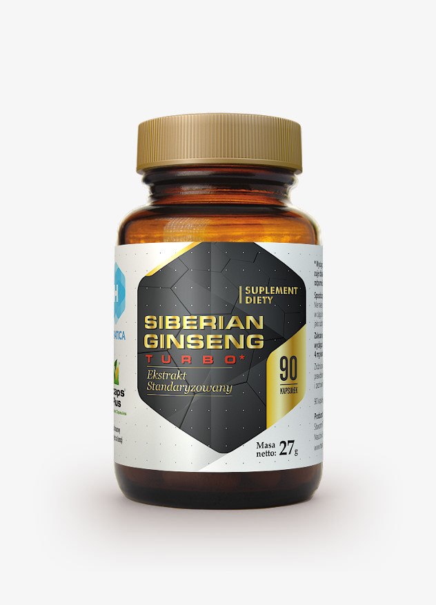 HEPATICA Sibiro ženšenio Turbo 90 kapsulių