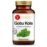 Yango Gotu Kola - 10% triterpeno saponinų ekstraktas 100 kapsulių
