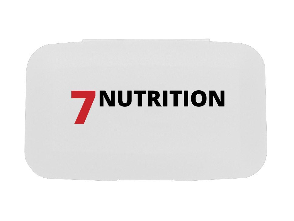 7Nutrition vaistų dėžutė – vaistų organizatorius baltas