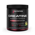 7Nutrition Kreatino monohidratas Citrinų ir laimų skonio – kreatino monohidratas – citrinų ir laimų skonio 300 g