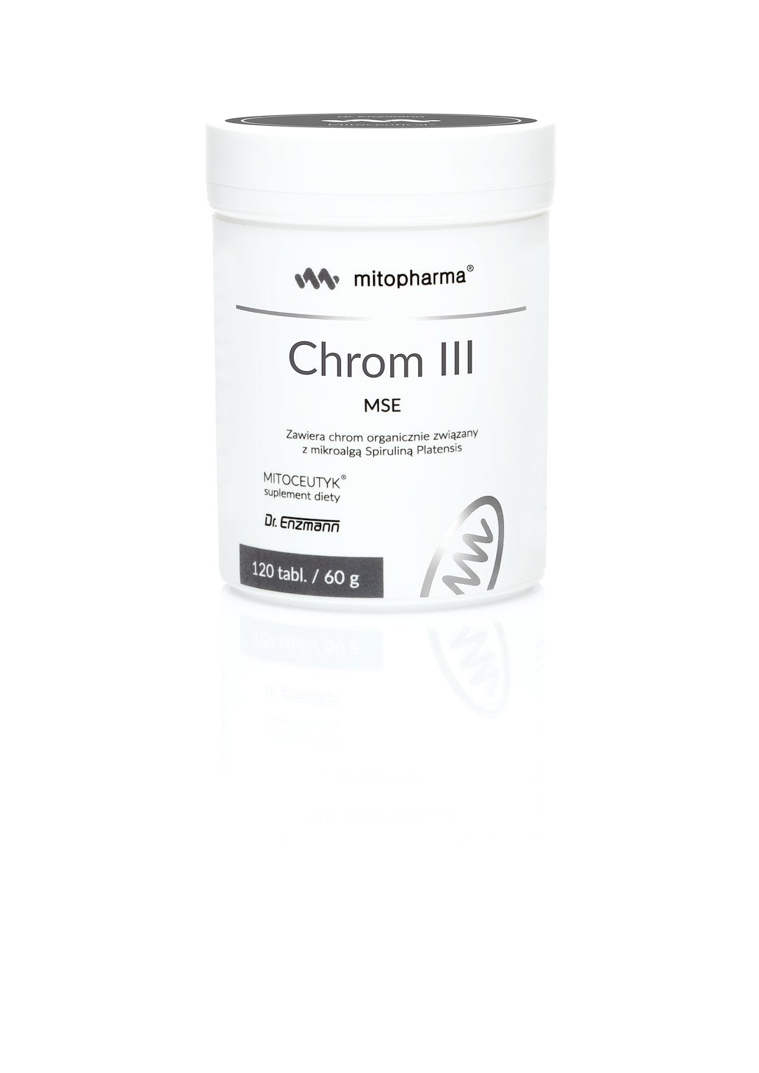 DR. ENZMANN MSE trivalentinis chromas 120 tablečių