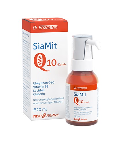DR. ENZMANN MSE SiaMit Q10 derinys 20 ml