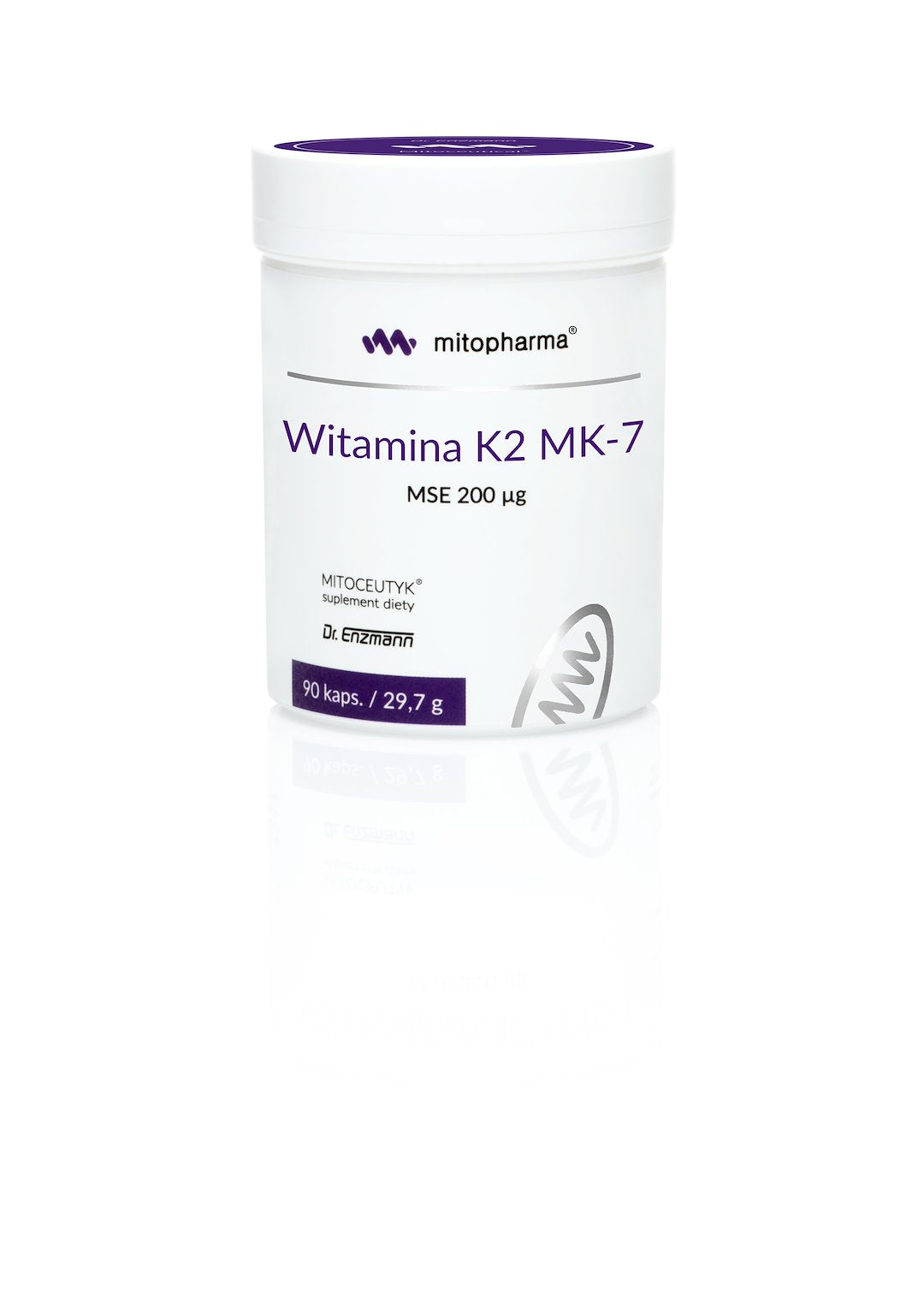 DR. ENZMANN MSE vitaminas K2 MK-7 MSE 90 kapsulių