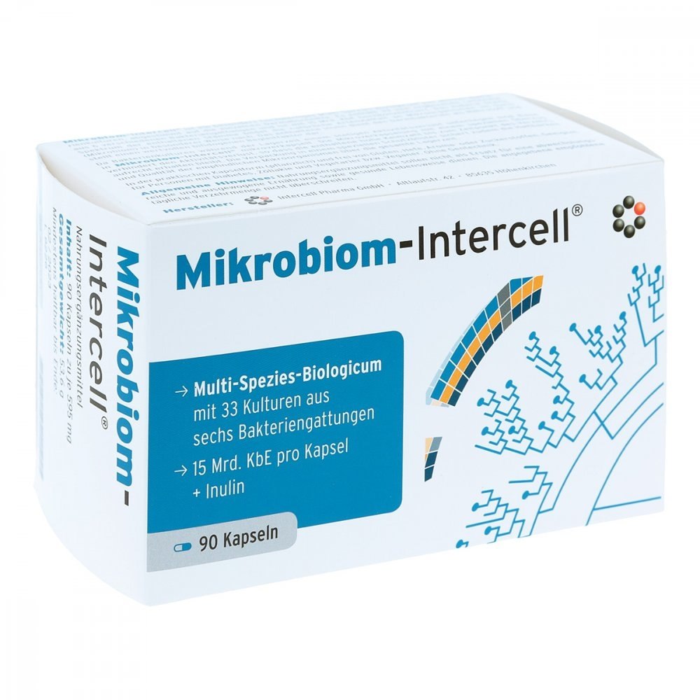 INTERCELL PHARMA Microbiom-Intercell 90 kapsulių