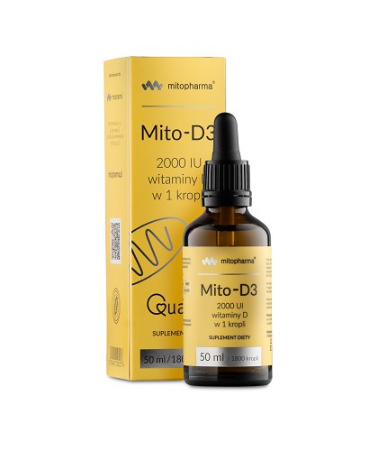 MITOPHARMA Mito-D3 vitamino D3 lašai 50 ml