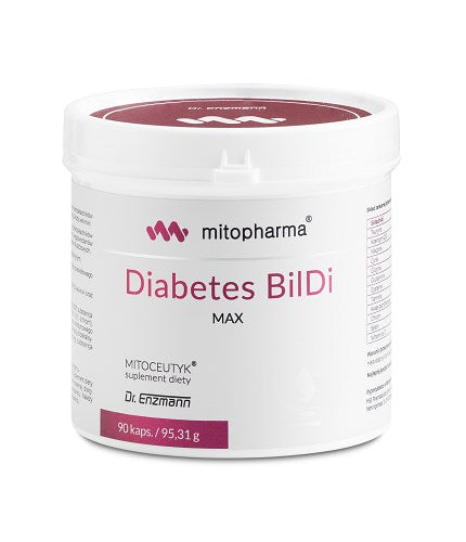 DR. ENZMANN MSE Diabetes BilDi MAX 90 kapsulių