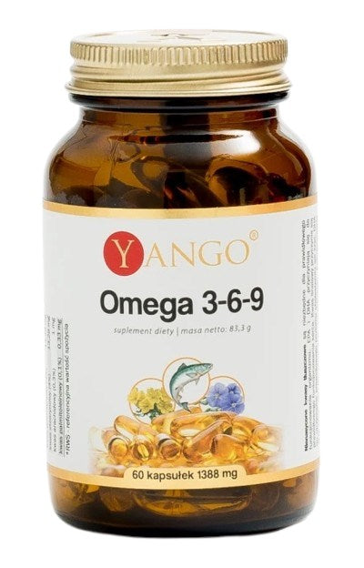 Yango Omega 3-6-9 60 kapsulių