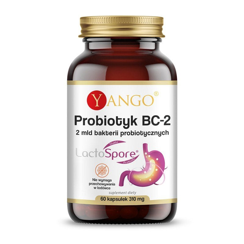 Yango probiotikas BC-2 60 kapsulių
