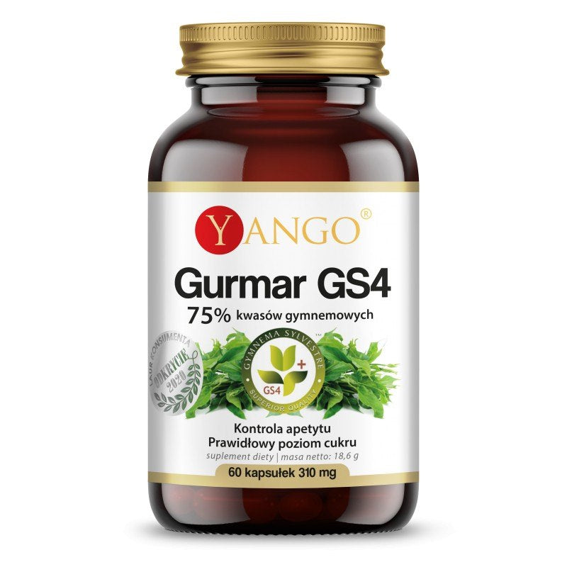 Yango Gurmar GS4 - 75 % gimneminių rūgščių 60 kaps.