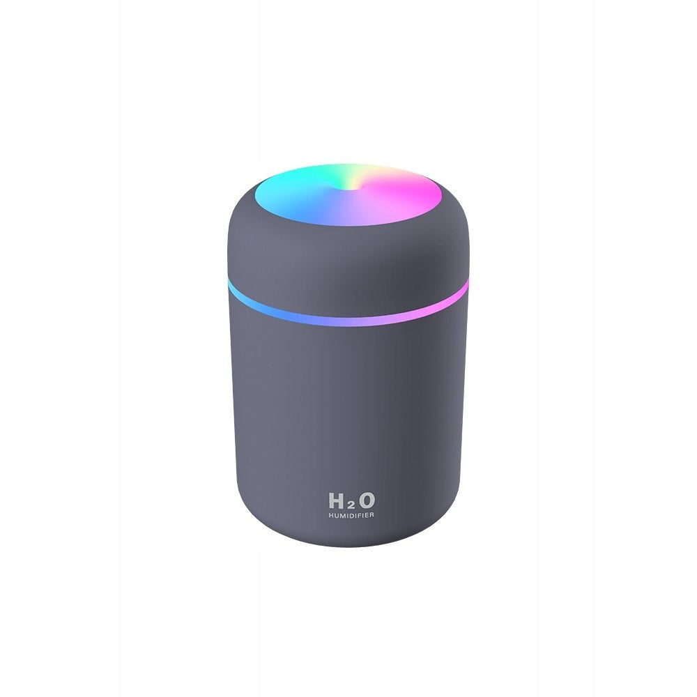 H2O oro drėkintuvas – alyvos difuzorius – USB pilkas 2W
