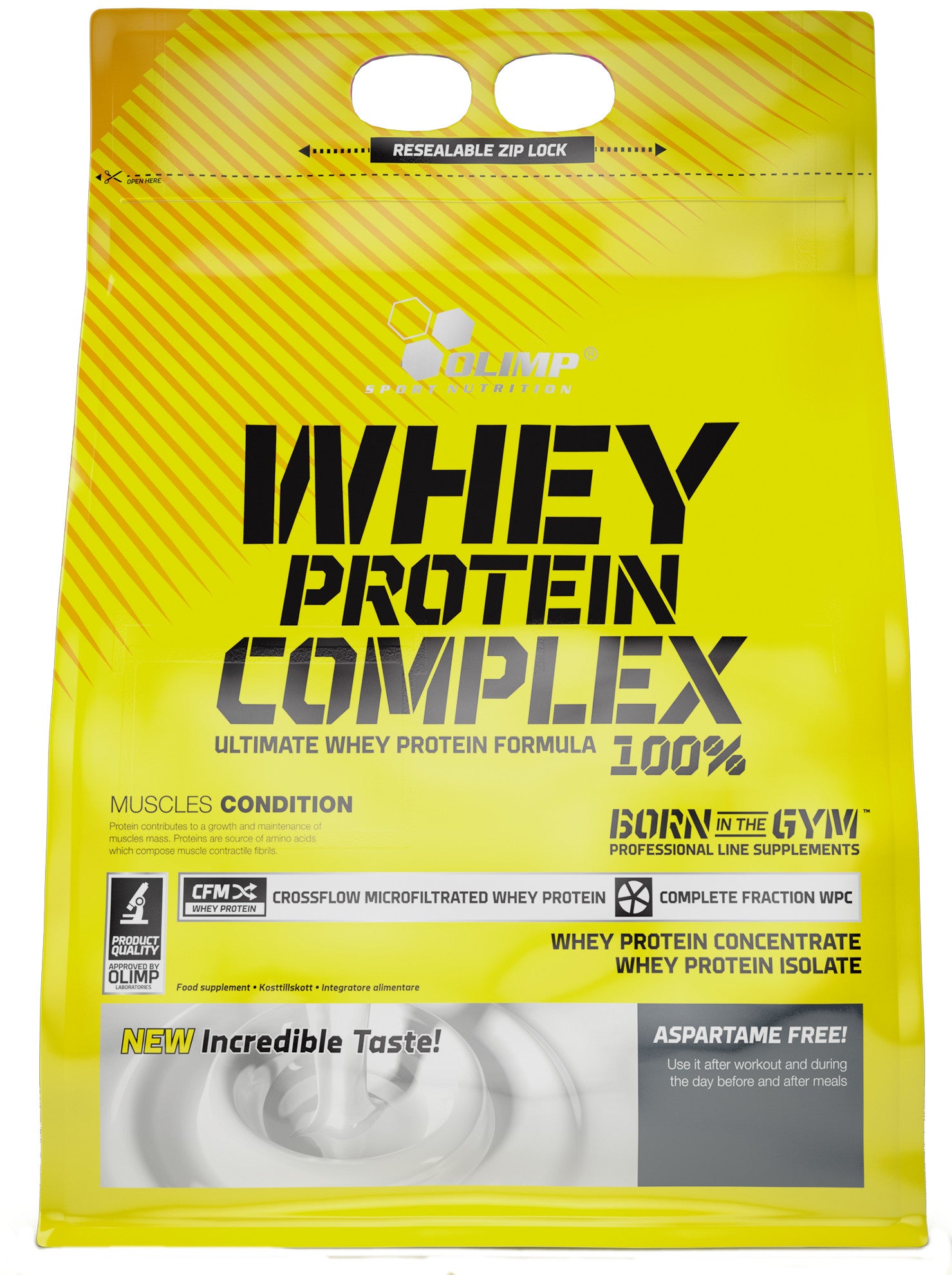 Whey Protein Complex 100%, Strawberry - 2270 grams - Olimp Nutrition