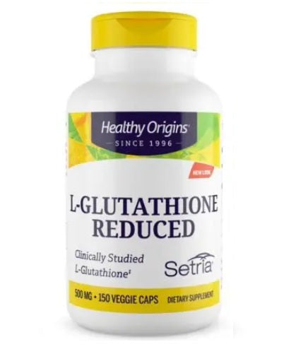 Healthy Origins L-glutationas sumažintas - L-glutationas sumažintas 150 kaps.