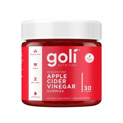 GOLI NUTRITION obuolių sidro acto guminukai 30 guminukų