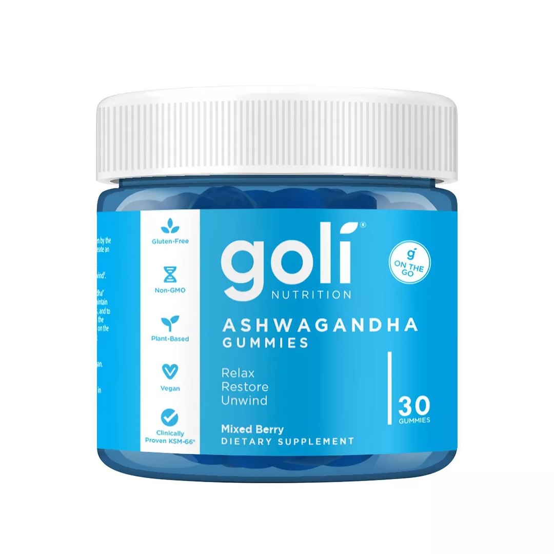 GOLI NUTRITION Ašvaganda KSM-66 guminukai 30 guminukų