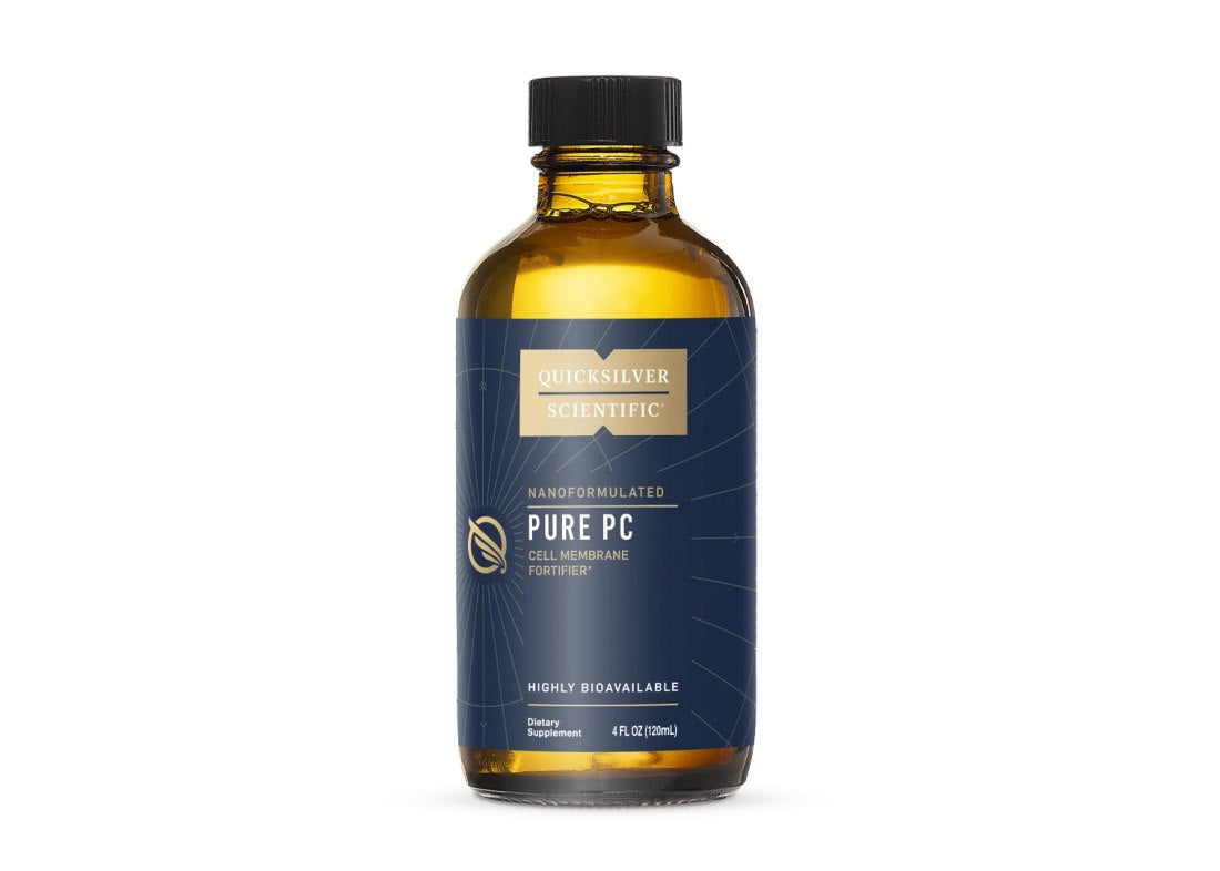 QUICKSILVER Micelizuotas grynas PC - fosfatidilcholinas 120 ml
