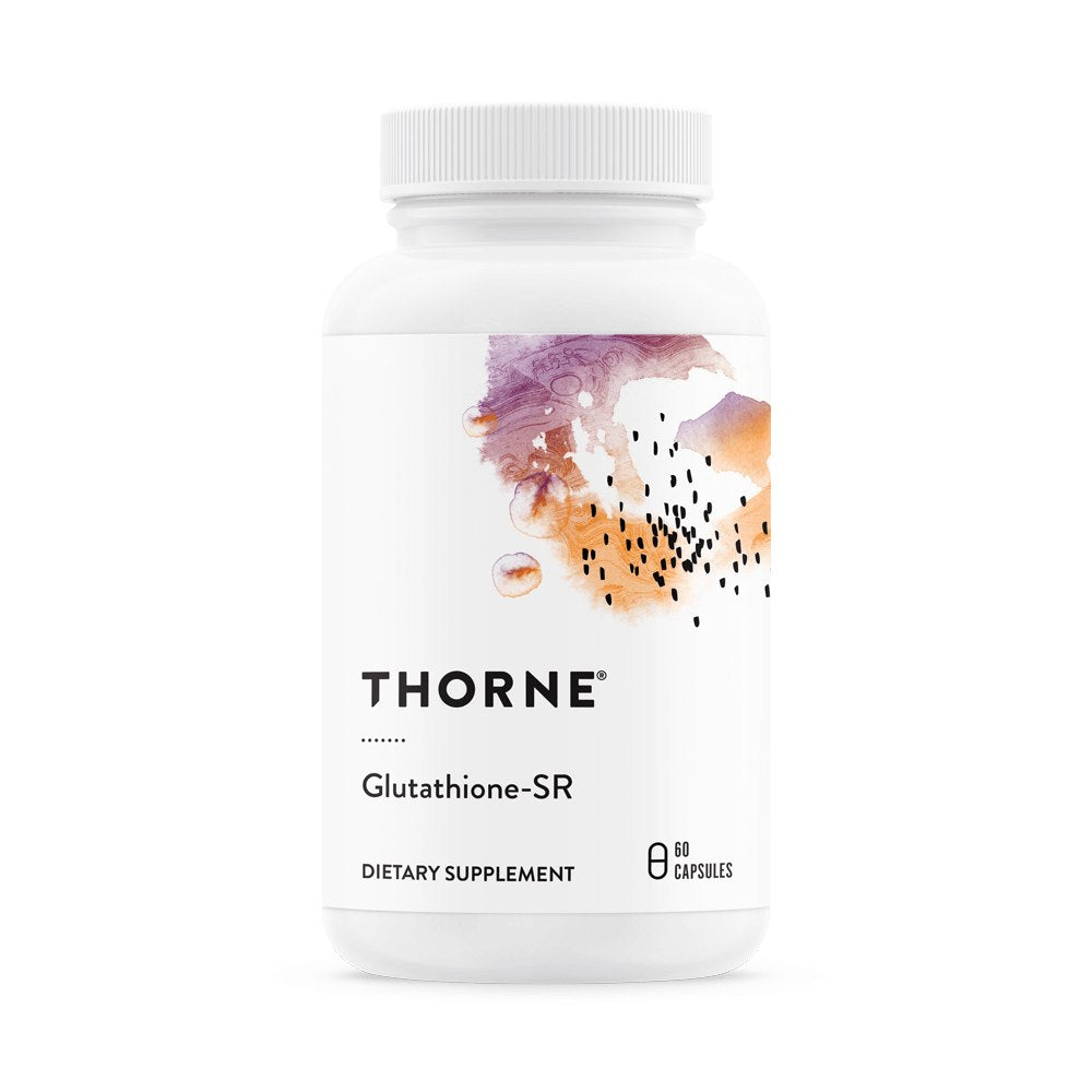 THORNE RESEARCH Glutathione-SR - Glutationas 60 kapsulių