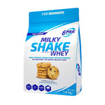 6PAK Baltymų papildas Milky Shake Whey, sausainis - 1800 g