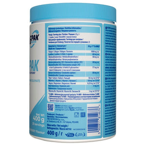 6PAK Flex Pak, hidrolizuotas kolagenas + MSM + gliukozamino sulfatas, braškių skonio - 400 g