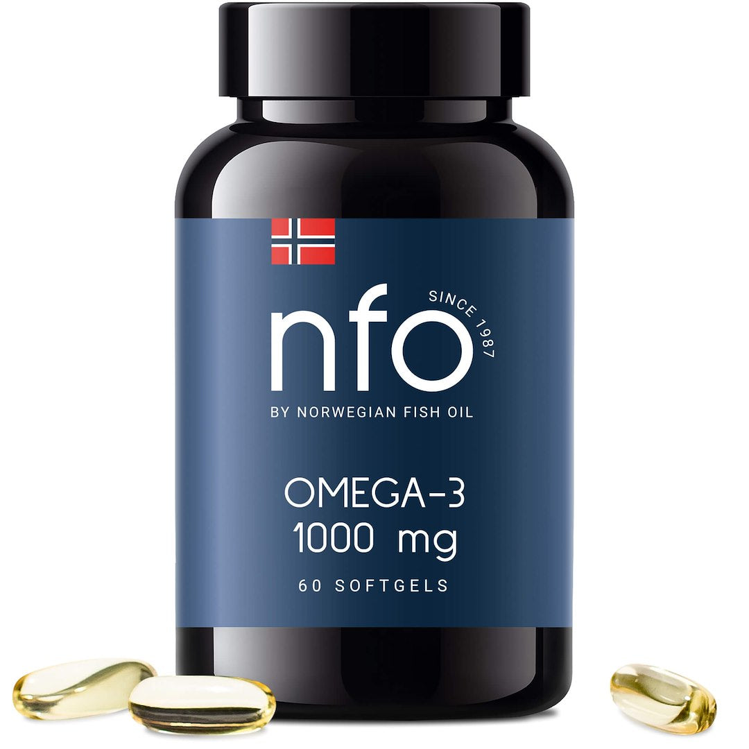 NFO Omega-3 1000 60 minkštųjų gelių