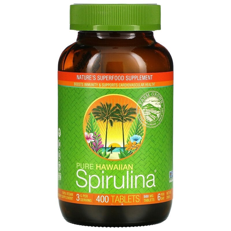 KENAY Havajų Spirulina Pacifica 400 tablečių