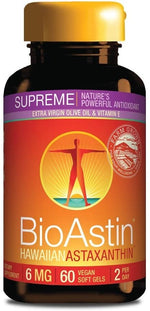 CYANOTECH CO BioAstin Supreme 6 mg 60 kapsulių