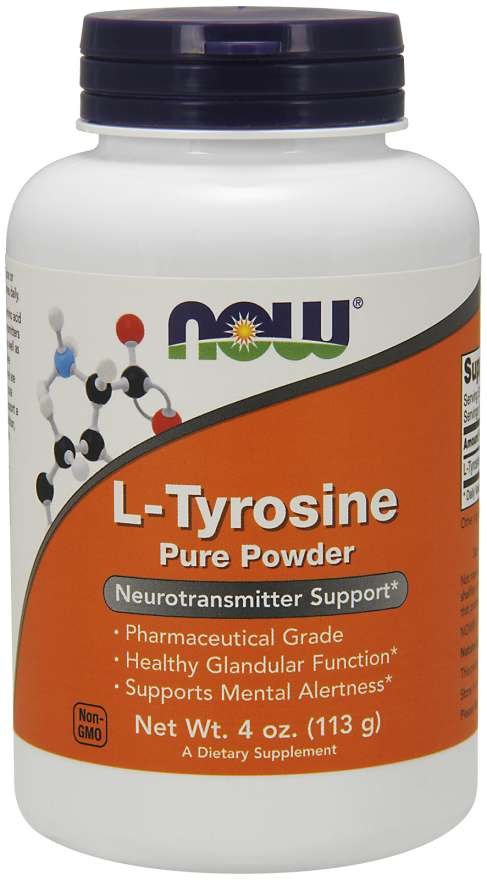NOW FOODS L-tirozinas 113 g