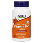 Now Foods vitaminas D3 1000 TV 360 kapsulių