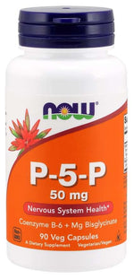 Now Foods P-5-P 50 mg - vitaminas B6 90 kapsulių