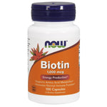 NOW FOODS Biotinas - Biotinas 1000 mcg 100 kaps.
